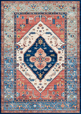 Multi-Colour Vintage Area Rug
